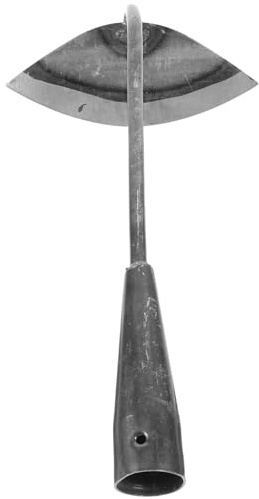 TOYANDONA Houe de Jardin Acier Forgé Outil de Désherbage Compact pour Jardinage Agriculture pour Potagers Extérieurs