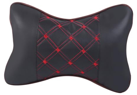 IWOWHERO Almohada Cervical para Coche Reposacabezas Transpirable Almohada Cabeza Accesorios Interior del Coche