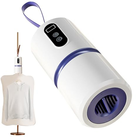 Asciugabiancheria Portatile - Per con Timer,Asciugatrice Portatile Mini per Viaggio Campeggio Dormitorio Bagno Spiaggia Piscina Balcone