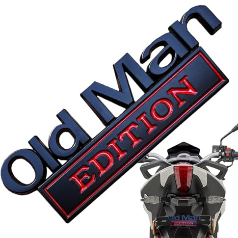 Emblema Auto Metallico - Emblema Paraurti Divertente 3D Impermeabile,Adesivo Decorativo Per Veicoli Resistente Alle Intemperie Per Coffano Anteriore E Posteriore Per Camion Moto SUV