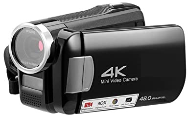 Cámara de Video, 4K Vlog Cameras Videos, AC2 1080P 60FPS IR Night Vision Digital Camcorders For Photography Beginners