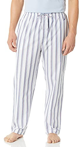 Nautica Pyjamasbyxa, vävd, 100% bomull, med elastiskt midjeband, Kritvit, L