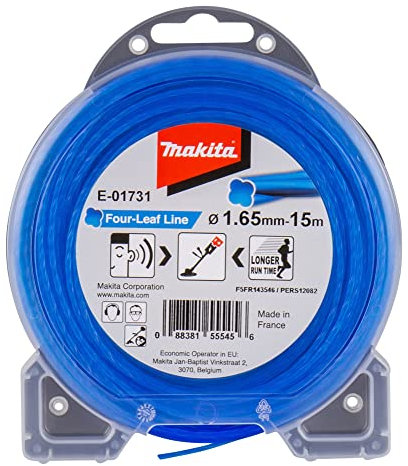 Fil de coupe hélicoïdal 15M pour débroussailleuse à batterie - MAKITA E-01731
