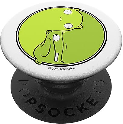 PopSockets Bob’s Burgers Kuchi Kopi and Melted Kopi Yin Yang PopSockets mit austauschbarem PopGrip