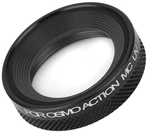 Zunate UV-Linsenfilter Schutzglas Wasserdichter, Kratzfester Filter Fotografie-Zubehör für OSMO Action Motion Camera