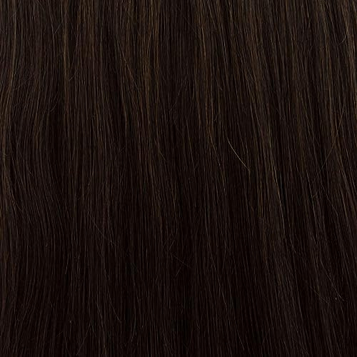 GLOBAL EXTEND® Bonding-Extensions I 100% Echthaar I Double Drawn | Verschiedene Längen I Wiederverwendbar I Vielseitigkeit im Styling I Breite Farbauswahl (35 cm, dunkelbraun)