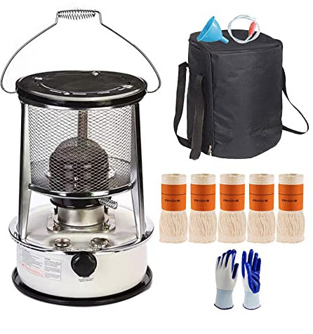 Calentador de estufa de queroseno, estufa de petróleo portátil, quemador de estufa de queroseno sin electricidad, calentador de parafina para acampar al aire libre, tiendas de campaña, senderismo