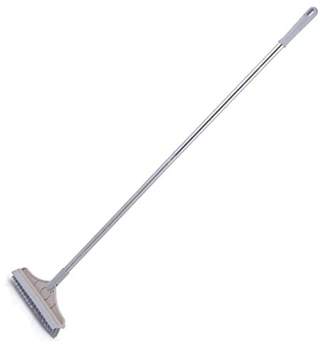 Aizuoni 2 In 1 Cleaning Brush Long Handle Detachable Stiff Bristles Für Die Reinigung Von Terrasse, Badezimmer, Garage, Küche, Wand, Terrasse, Wanne, Fliesen