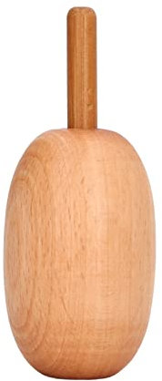 Stopf-Ei aus Holz, Weit Verbreitet, Leicht zu Greifende Premium-Socken-Nähwerkzeuge aus Buche mit Pullover-Nadel