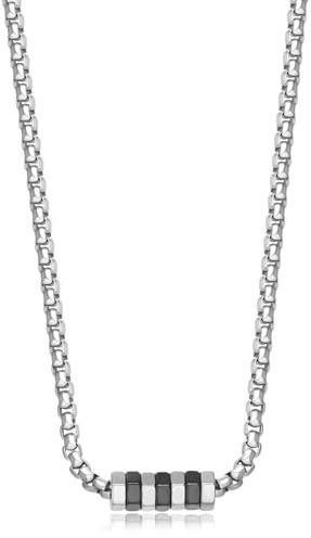 S'Agapõ Collana Uomo in Acciaio | Collezione Ripple - SRP76