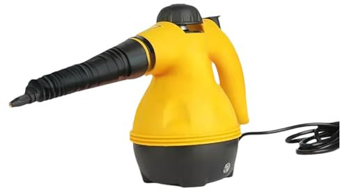 CHSXPX Limpiador De Vapor De Mano, Potente Aspirador Limpiador De Alfombras a Vapor, Limpiador De Vapor Portátil para La Limpieza De Suelos, Lechada, Eliminación De Papel Pintado En El Hogar