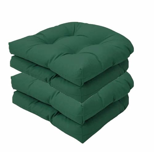 GYYFQH Stuhlkissen 2er/4er/6er Set, Sessel Kissen Zurück Sitzkissen Pad 48x48 cm, Sitzpolster Für Geeignet für den Innen und Außeneinsatz, Outdoor Gartenstuhlkissen，Terrassensofakissen(Style K2,4pcs)