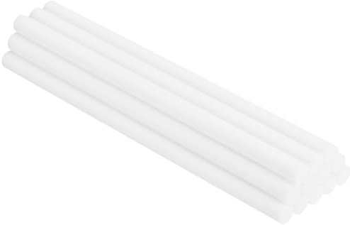 QUARKZMAN 12 st bomullspinnar för luftfuktare, 10 x 200 mm refill-pinnar filter reservfilter, påfyllning bomull filter luftfuktare ersättningspinnar