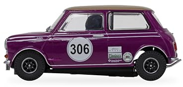 Scalextric C4545 Austin Mini Cooper S – Jo Polley Cars – Tourenwagen für Kinder ab 3 Jahren