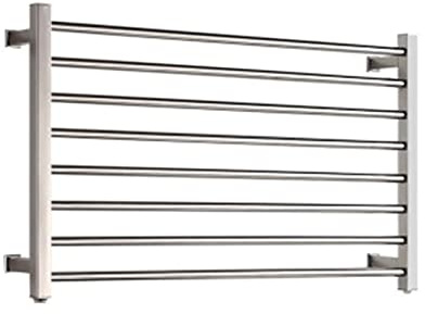 Scaldasalviette Elettrico Moderno Da Parete A 8 Barre, A Risparmio Energetico Da 100 W, Scaldasalviette Per Bagno, Scaldasalviette Elettrico In Acciaio Inossidabile 304 Per Casa, Hotel, Plug-In, Cabl