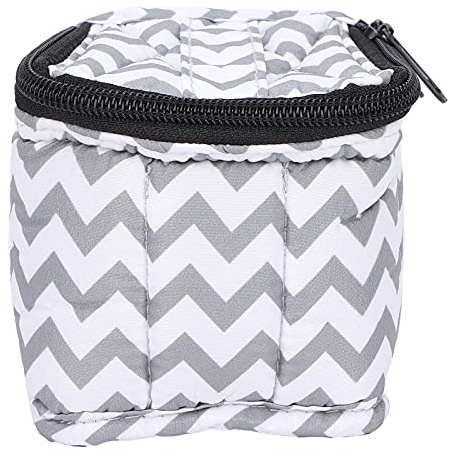 Custodia per smalto per unghie Borsa per organizer per smalto Contiene 9 bottiglie Strumento per manicure portatile per viaggi Uso domestico Materiale in stoffa 9x9x9 cm