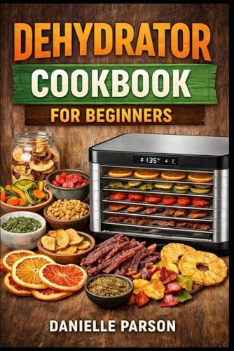 DEHYDRATOR COOKBOOK FOR BEGINNERS: A Complete Beginner’s Guide to Food Dehydration with Easy Recipes