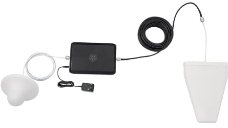 Amplificatore di segnale per cellulare, 66 dB, 372 m², 2G, 3G, 4G, 5G (nero)