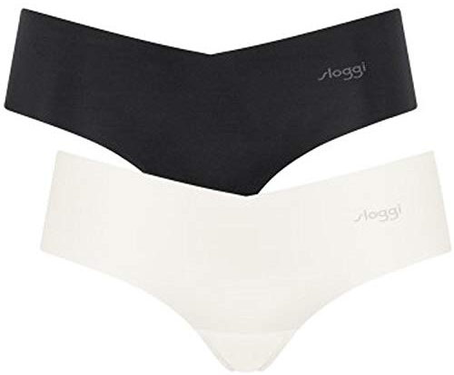 sloggi ZERO Microfibre Hipster C2P, Slip, Donna, Multicolore (Black Combination), XL