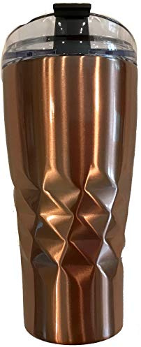 Primula Triple Layer 20 oz Hot or Cold Thermal Drink Tumbler (Copper)