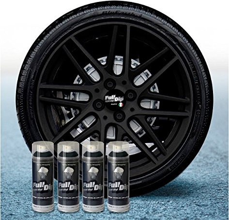Sophisticauto Full Dip Spar Paket 4 Spray 400ml Matte Schwarz