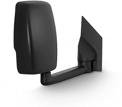 ACANII - Manual Fold Towing Mirror Passenger Side For 2003-2017 Chevy Chevrolet Express/GMC Savana Van Right 03-17