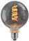 Long Life Lamp Company Industrial Vintage LED Light Bulb E27 Coil Spiral Filament Grey Smoked Glass Retro Edison Classic G95 4w Globe