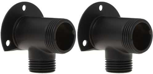 Adaptador de ducha 2 piezas Válvula de ducha de mano Soporte de cabezal de ducha Kit de instalación para grifo sistema de ducha con manguera de cabezal de riego
