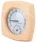 Aqxreight Wood Sauna Thermometer, Sauna Room Digital Thermometer Hygrometer Humidity Temperature Meter Fit for Sauna Room, Bathroom, Sweat Stream Room