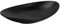 Hoxfly Tablett Schwarz, Schlüsselablage Schale, Schale Schwarz, Oval Schlüsselschale, Schmucktablett, Eingangsbereich Schale Tablett Dekoschale, für Flur Schlüssel Schmuck Münzen