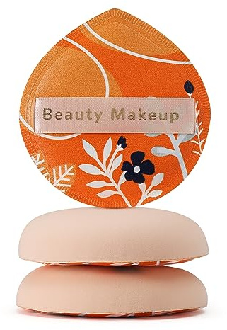 CORNERIA Grande éponge de maquillage, mélangeur de maquillage super doux pour appliquer rapidement le maquillage en 3 secondes, outil de maquillage humide et sec