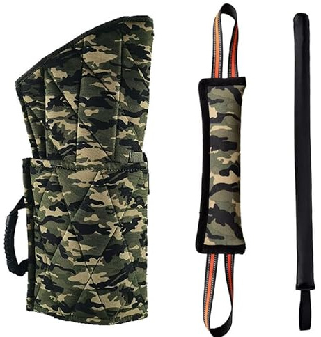 Manica protettiva da addestramento Manicotti di canapa per addestramento del cane Pastore tedesco manica del cane per addestramento del cane manica mordace forniture per l'addestramento del cane