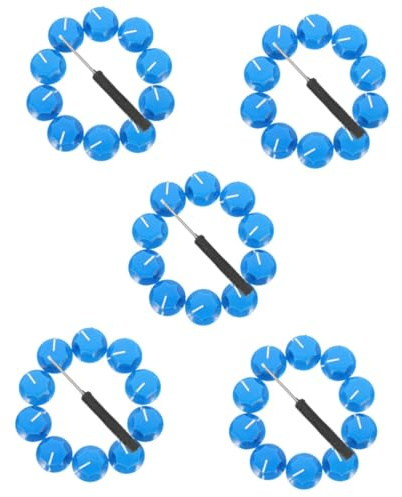 TOYANDONA 5 Sätze Potentiometerknopf Potentiometerkappen ersetzen Kunststoffknopf für Gitarre Gitarren Bassgitarre Zubehör für Lautstärkeregler Reglerkappen für Gitarre Audio Verstärker