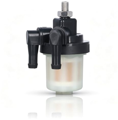 HERCHR Wasserabscheider-Kraftstofffilter, Außenbordmotor-Benzinfilter, Kraftstofffilter, Marine-Wasserabscheider, Komplettes Kit Ersetzt Außenbordmotor