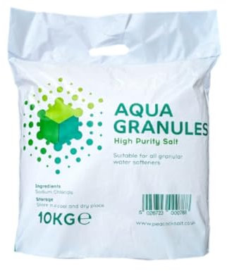 Dishwasher Salt for Dishwashers and Water Softeners | Granular High Purity 10 KG Bag