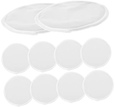 Healeved 10stücke Waschbare Stillpads Reusable Nursing Pads Für Mütter Verhindern Von Milchverlust Komfortabel Und Praktisch Für Stillzeit