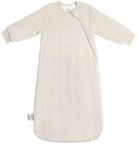 BubblePanda Rayon Made from Bamboo Sleep Sack 12-18 Months Long Sleeve Sleep Sack 1.5 Tog Supersoft Winter Baby Wearable Blanket with 2-Way Zipper Unisex Sleeping Bag for Babies Toddler