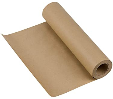 2PCS Rotolo Di Carta Kraft Marrone - 30cm X 30M - Carta Riciclata Naturale Per L'Artigianato, L'Arte, Il Confezionamento Di Regali, L'Imballaggio, La Posta, La Spedizione, Il Pagliolo E Il Pacco