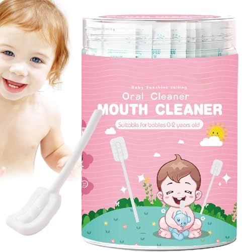 Zungengaze-Reiniger, Skim-Gaze Zahnfleischreiniger Stick | Tragbarer Zungengaze-Zahnfleischreiniger, flexible Zahnbürste Zungenreiniger für Babys Zunge, Mund und Zahnpflege