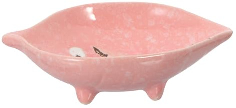 VALICLUD Ceramic Hamster Bowl Small Feeding Bowl Bite-Resistant Small Pet Food Dish Suitable for Guinea Pigs, Squirrels, Hedgehogs, and Sugar Gliders