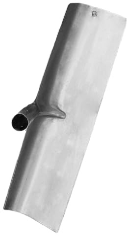 DECHOUS Pelle Plate pour Nettoyage Ferme Racloir Poulailler Métal Épais Pelle Pratique pour Volaille Poignée Confortable Outil Multifonction Agricole