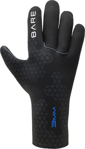 Neopren-Handschuh, 3 mm, Schwarz, Standard Unisex, Größe L 3 mm