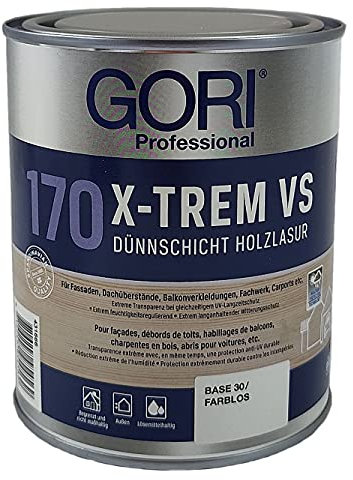 GORI 170 X-Trem VS Dünnschicht RAL Sonderfarbtöne (0,75Liter, Tannengrün ca RAL 6009)