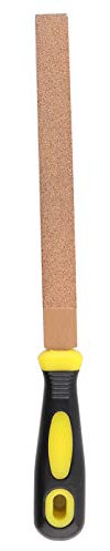 Lima Plana con Revestimiento de Diamante Lima Plana soldada con de Diamante Soldar Limas de Diamante Raspador Plano para Metal Duro Afilar Rectificado Herramientas manuales(8 Inch)