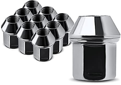 Frankberg 10 tuercas de rueda delanteras y traseras compatibles con Discovery Sport L550 Freelander 2 FA L359 LF R-a-n-g-e R-o-v-e-r Evoque L538 2006-presente LR001381