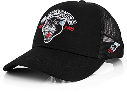 Blackskies® Snapback Cap mit Mustern und diversen Farben | Herren Damen Baseball Mütze Kappe Wildleder Basecap Summer Urlaub Cap - Männer Frauen Unisex Streetwear Outdoor Sommer Freizeit