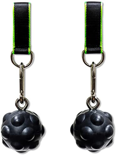 Trademark Innovations Pull Up Power Grip Balls Climbing Board Bouldering Hangboard Grip Trainers