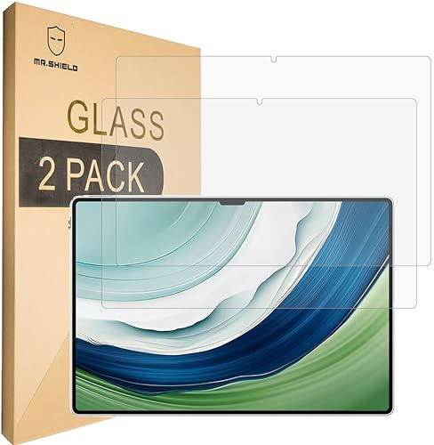 Mr.Shield Tempered Glass Screen Protector for Huawei MatePad Pro 13.2 Inch | 2-Pack Japan Glass with 9H Hardness