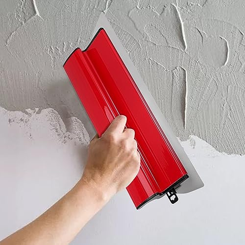 Tagtight Spatola per Lisciatura Muri in Cartongesso per Cemento e Calcestruzzo Attrezzi per la Pulizia dei Muri 15,7 Spatola per Rifinitura da 40 cm