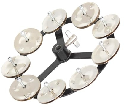 Toyvian Copper Hi-hat Bell for Drum Cymbal Portable and Sturdy for Musical Instruments Dj Equipment